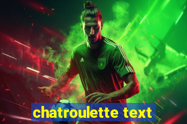 chatroulette text